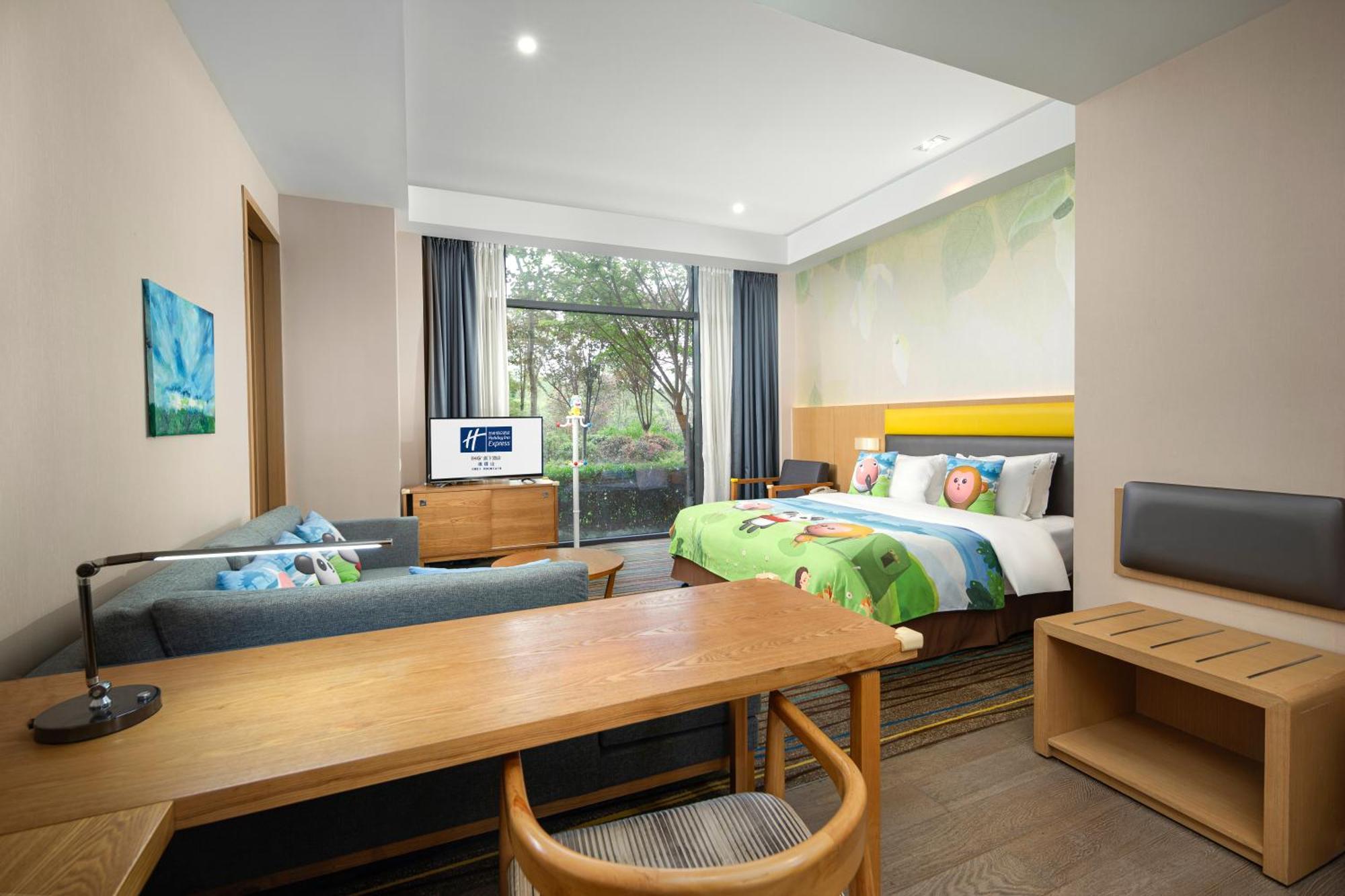 Holiday Inn Express Emei Mountain By Ihg Emeishan Exterior foto